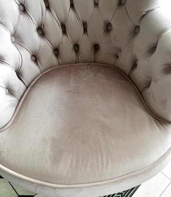 【送料込み】サラグレース風1人掛けソファ ラウンジチェア アンティーク調 猫脚