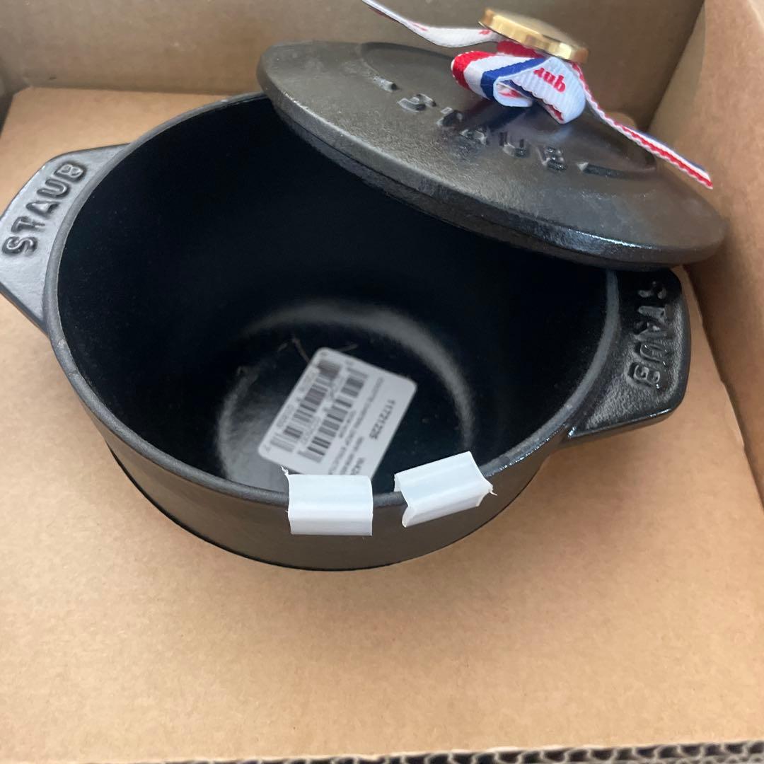 STAUB ココット 12cm ブラック　お値下げしました！