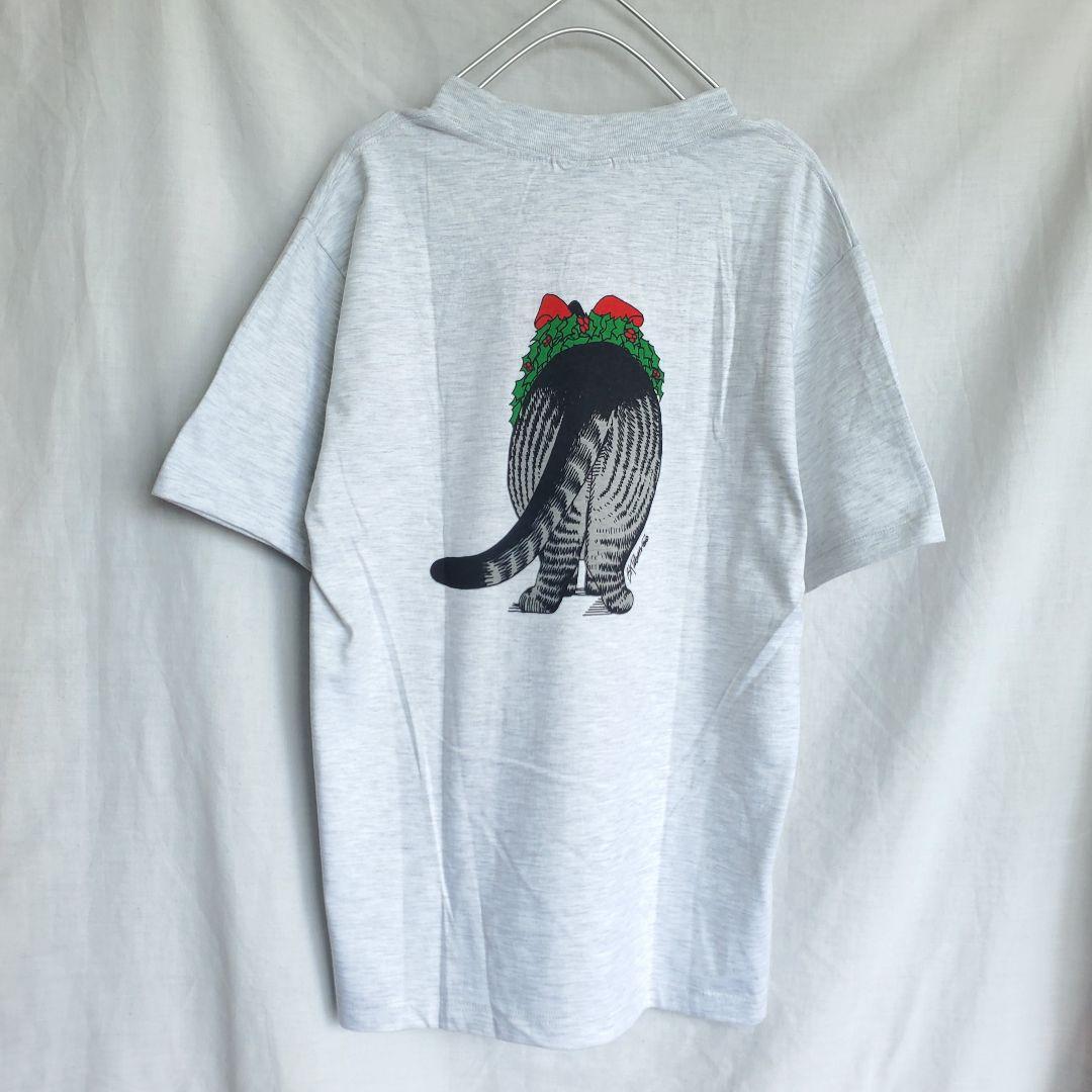 クレイジーシャツ クリバンキャット 猫 アニマル ハワイ Tシャツ 木