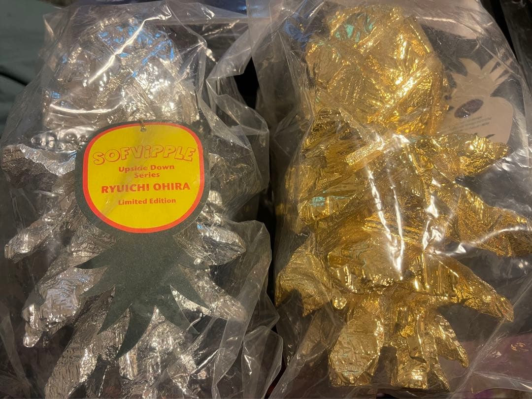 激烈レア完売 大平龍一　Ryuichioohira 限定ソフビップル　金銀セット