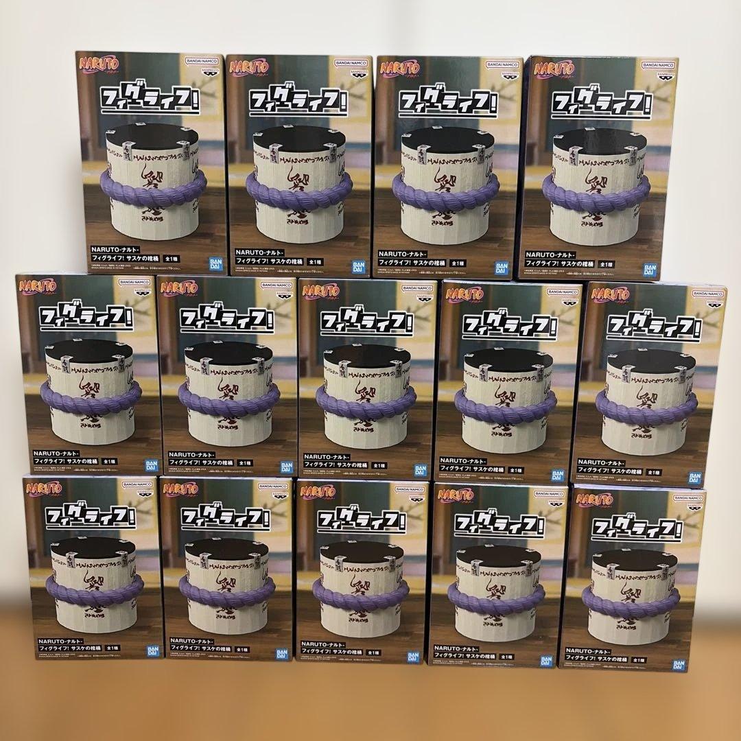 NARUTO-ナルト- フィグライフ! サスケの棺桶　14点セット