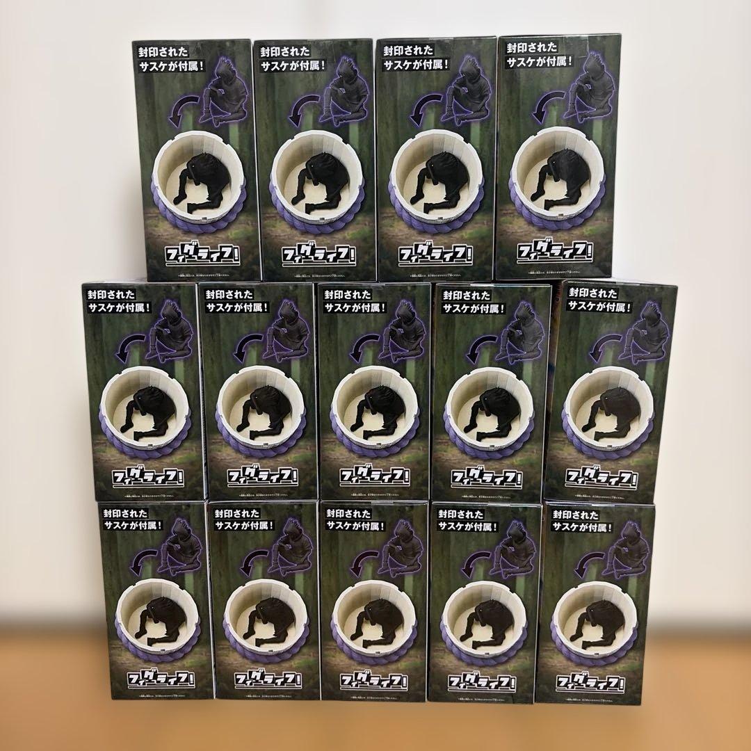 NARUTO-ナルト- フィグライフ! サスケの棺桶　14点セット