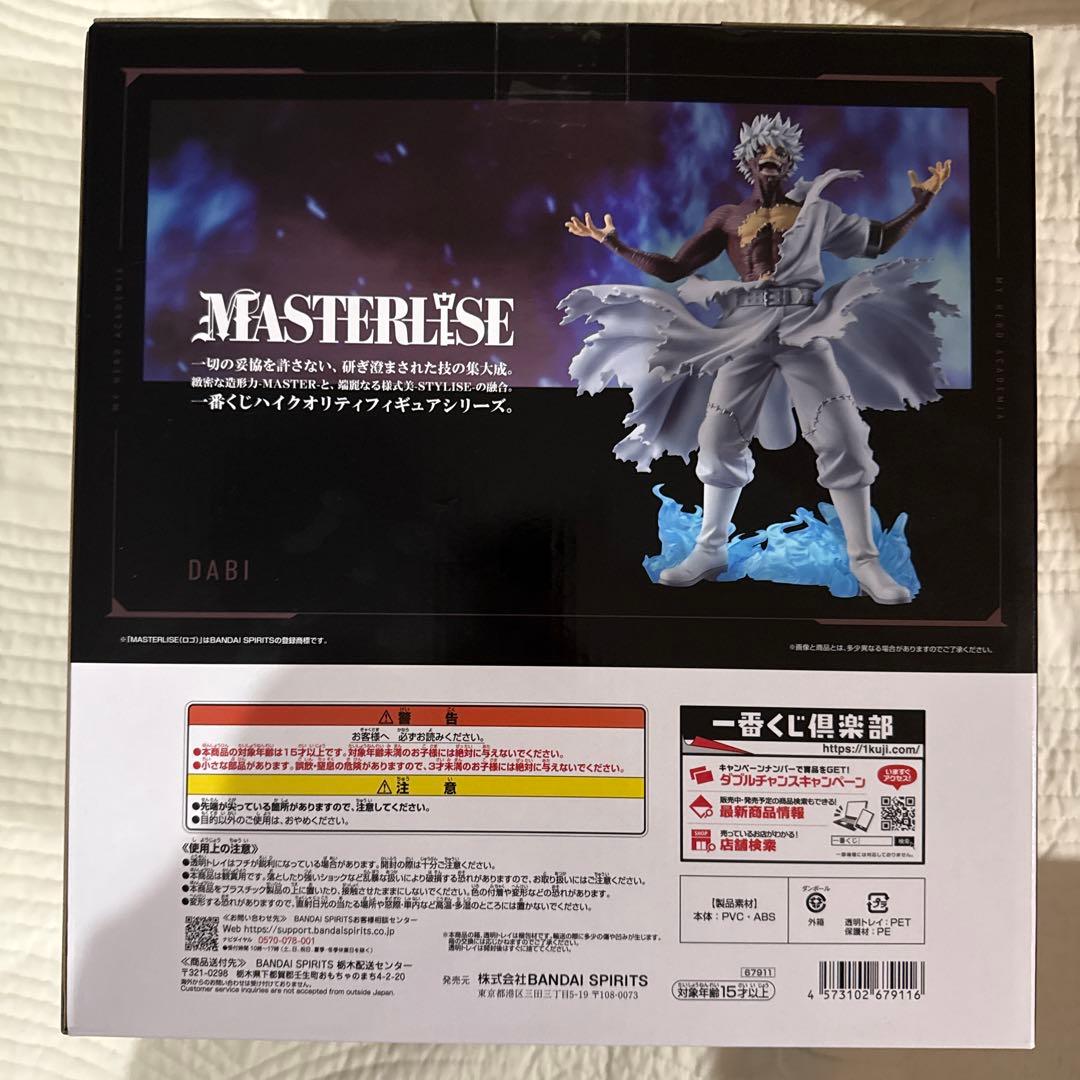 一番くじ ヒロアカ幸せの上に D賞 荼毘 マスターライズ - メルカリ