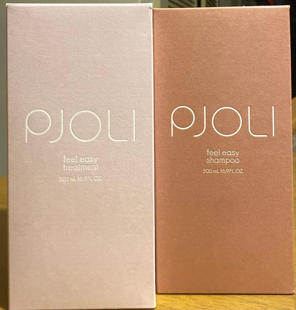PJOLI feel easy シャンプー＆トリートメント 500ml - メルカリ