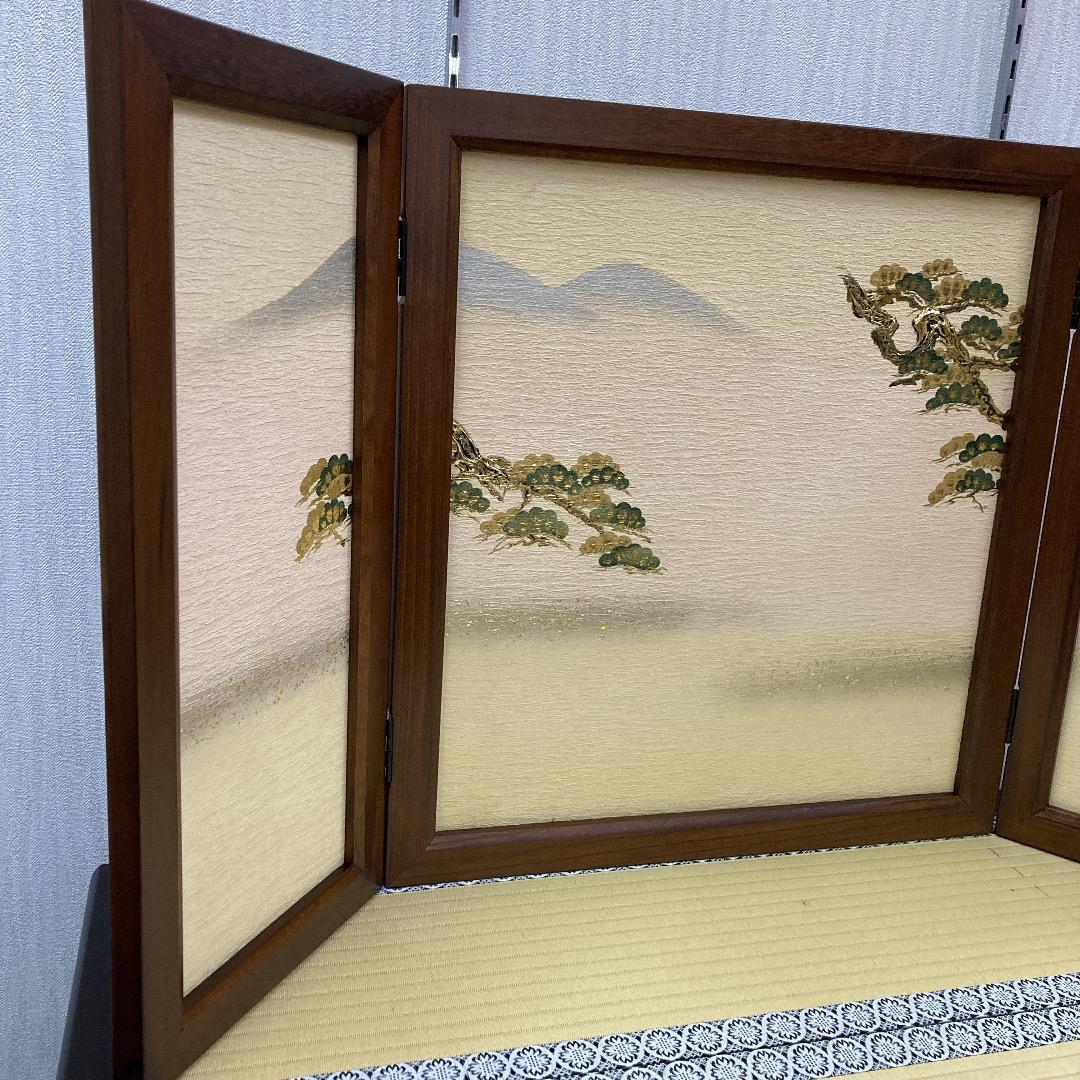 SB2 格安！五月人形屏風のみ　高さ54㎝位　五月初節句　五月兜　五月鎧兜