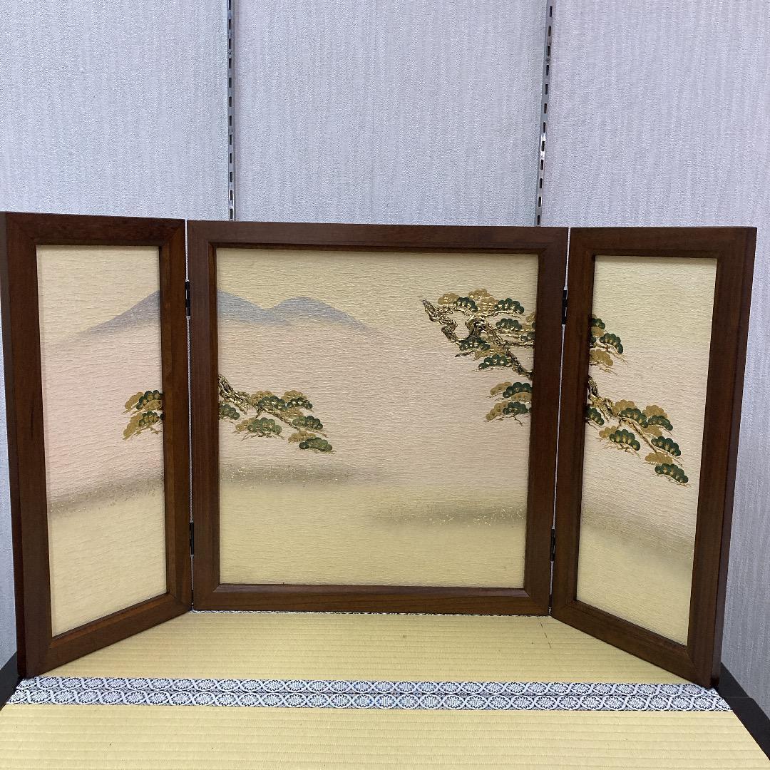 SB2 格安！五月人形屏風のみ　高さ54㎝位　五月初節句　五月兜　五月鎧兜