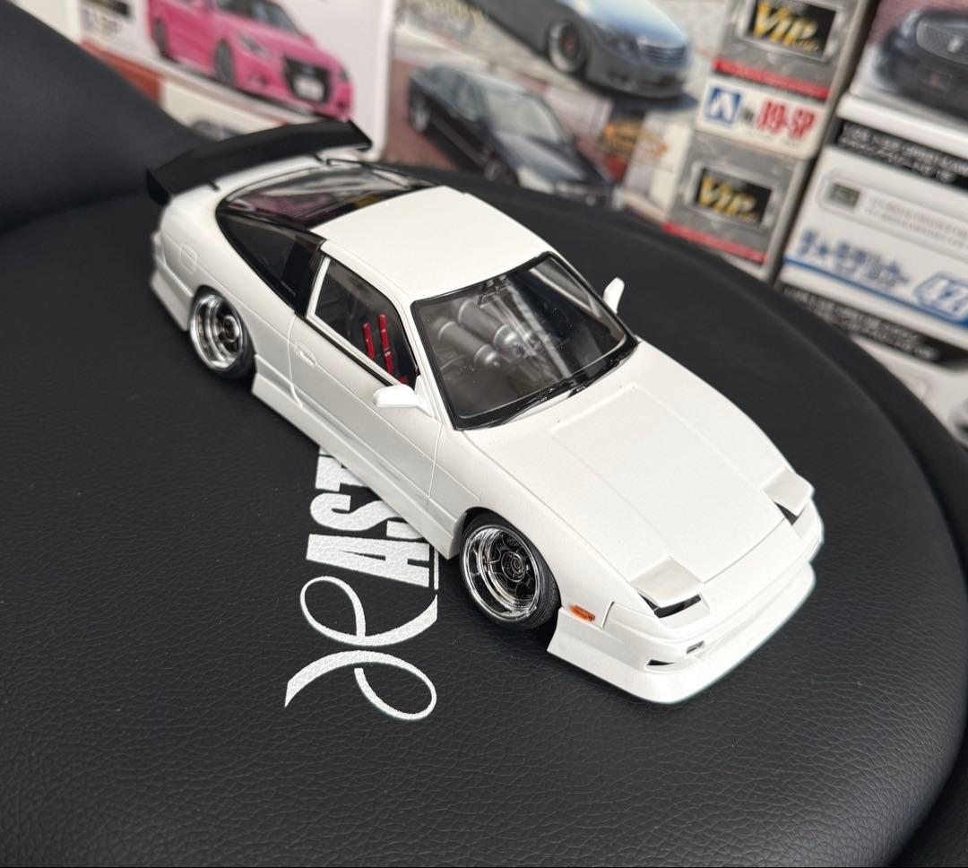 アオシマ URAS 180SX NOS仕様 WORKホイール 深リム