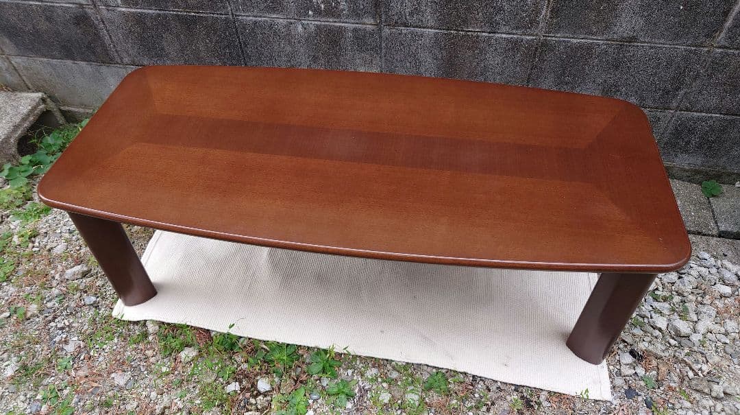 天然木 テーブル 冨士ファニチア 机 卓袱台 ちゃぶ台 センターテーブル 無垢