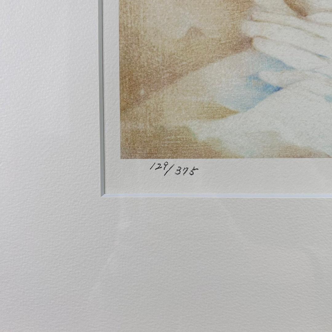 美品 きたのじゅんこ「水の国」アイリス 直筆サイン入り 作品保証書