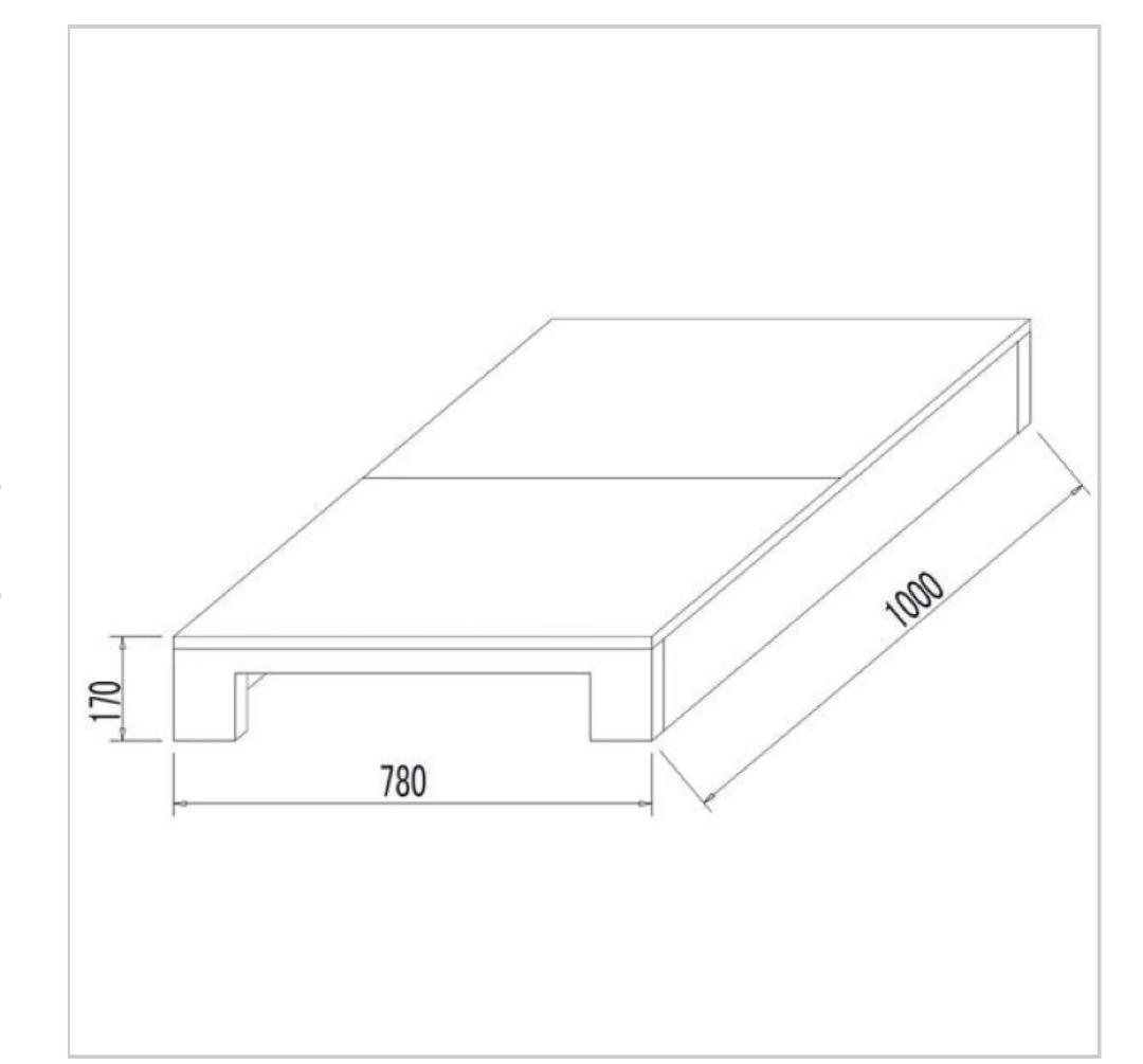 【未使用美品】リクライニングチェア用木製ステージ