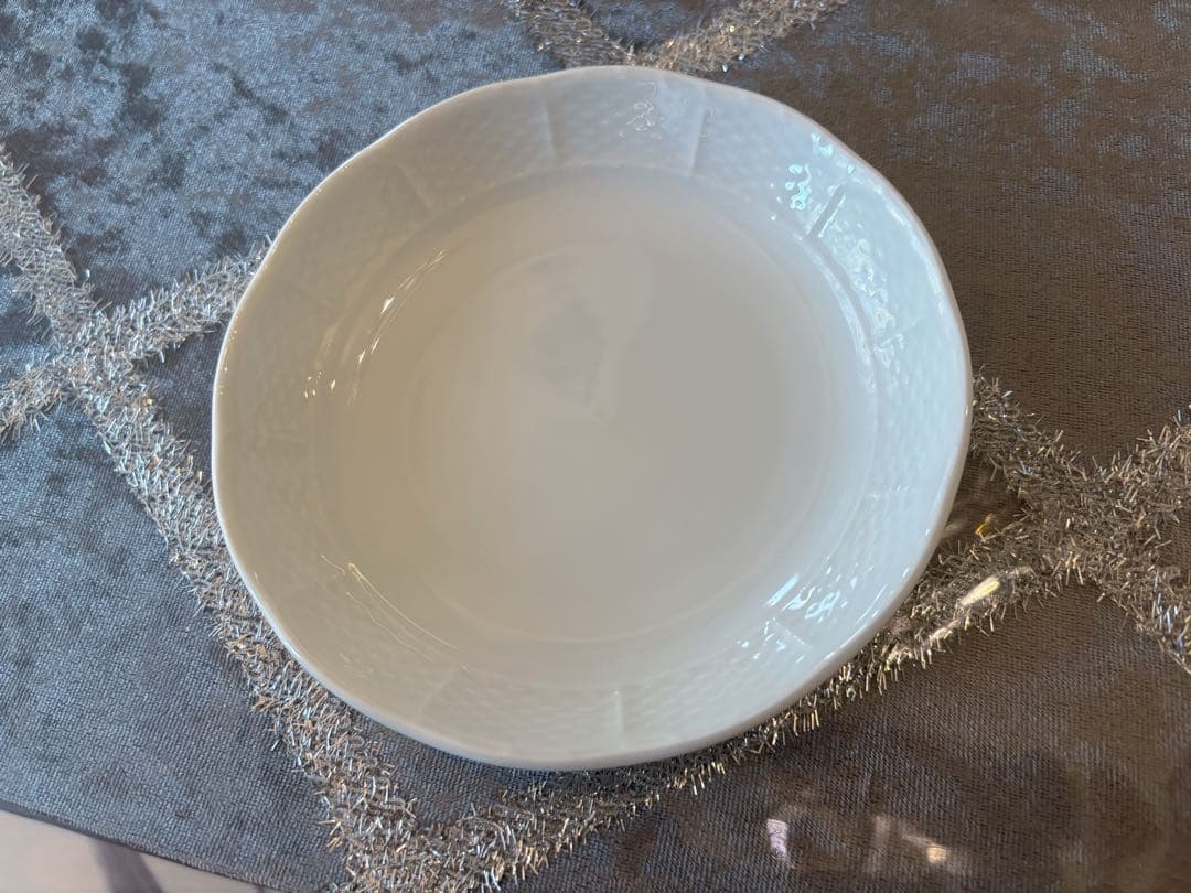 リチャードジノリ　ベッキオホワイト　丸小皿　13.5cm 5枚