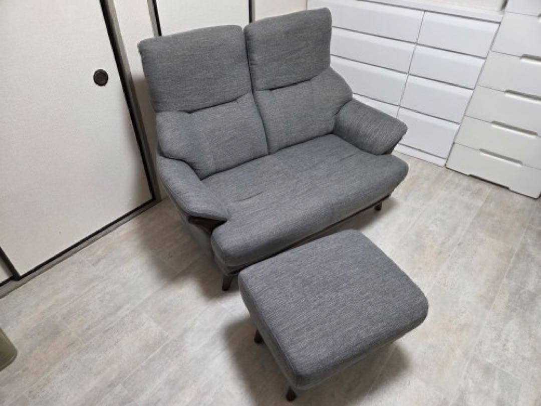 2人掛けソファ【引取り限定】