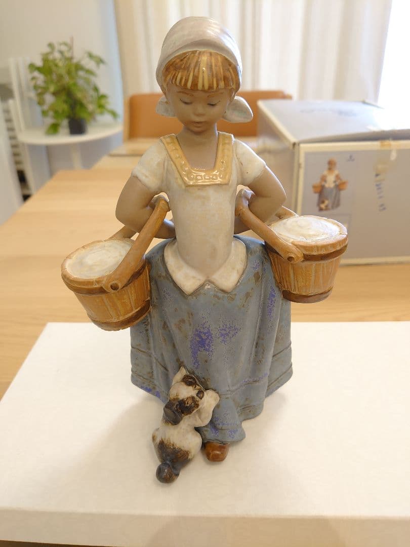 【激レア 絶版 無欠損】LLADRO リヤドロ 2254 『どいてちょうだい』