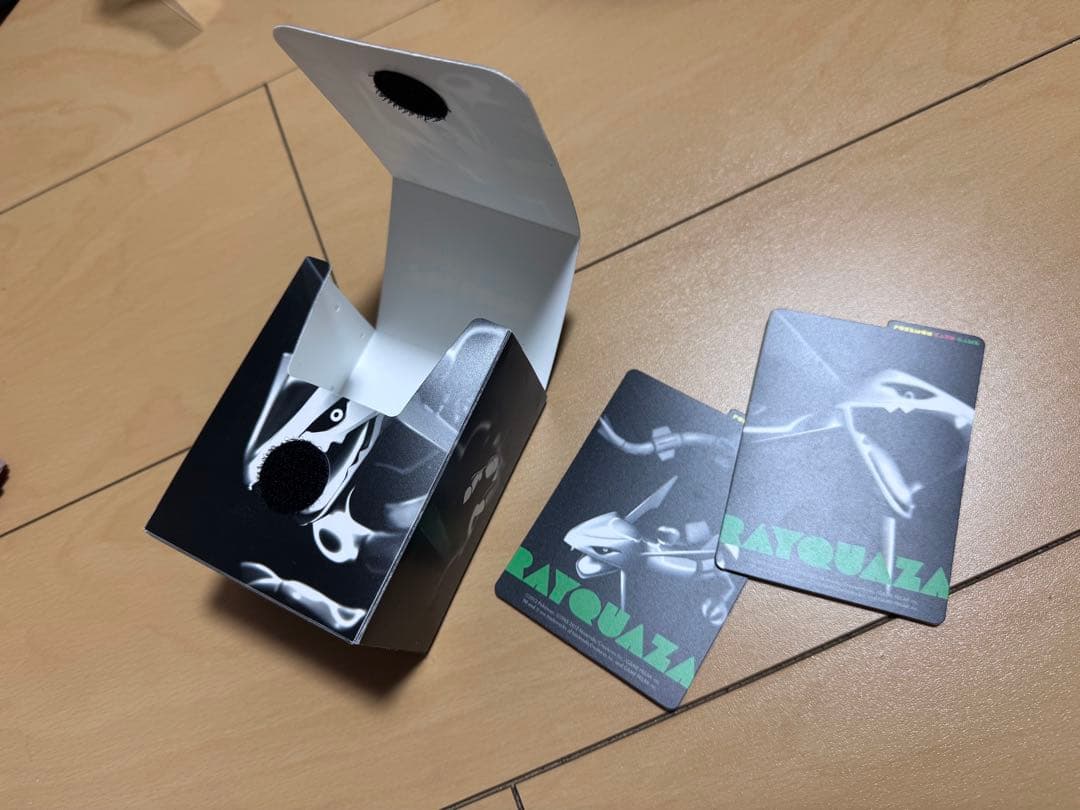 ポケモンカードゲーム オフィシャルデッキシールド デッキケース レックウザ