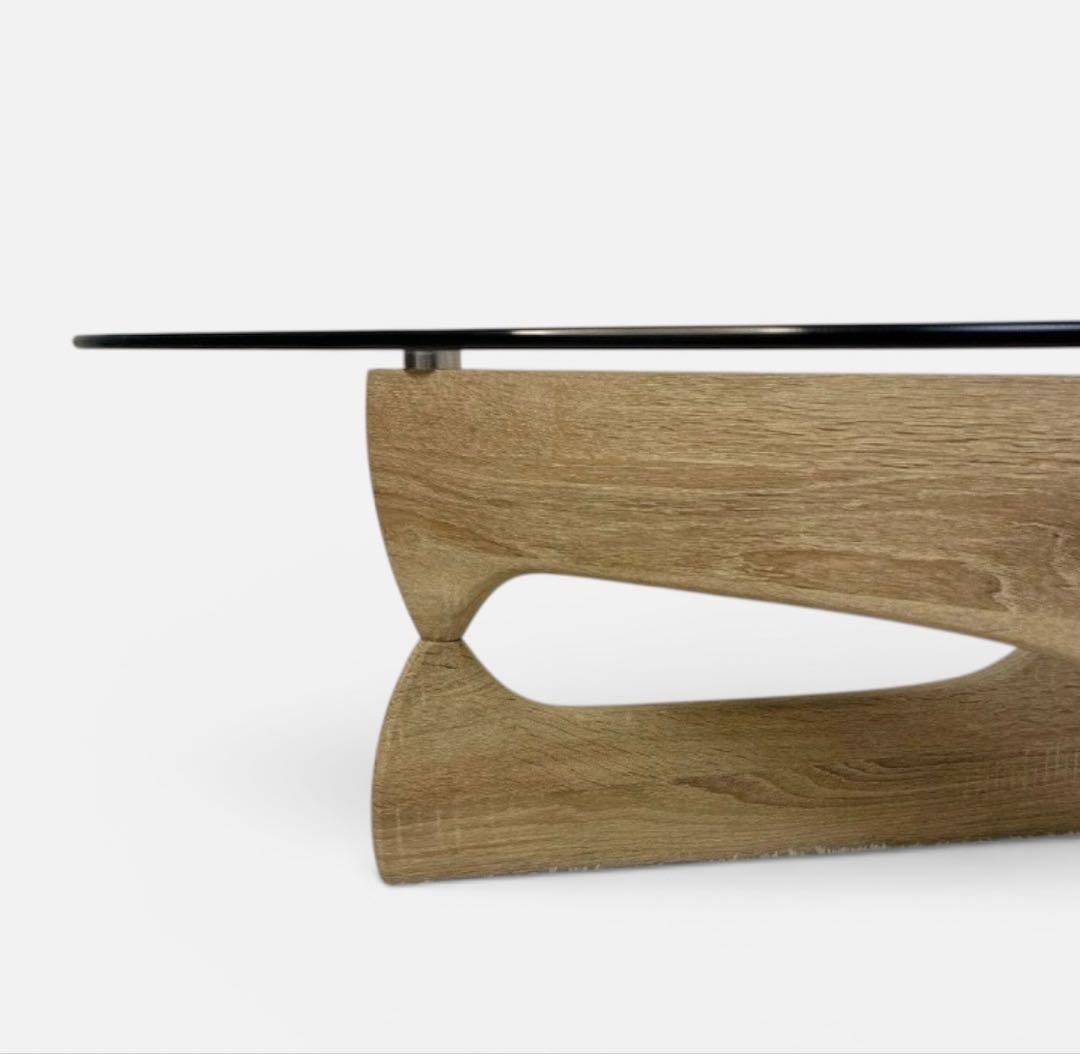 【期間限定値下げ】　イサムノグチ ガラステーブル リプロダクト ナチュラル