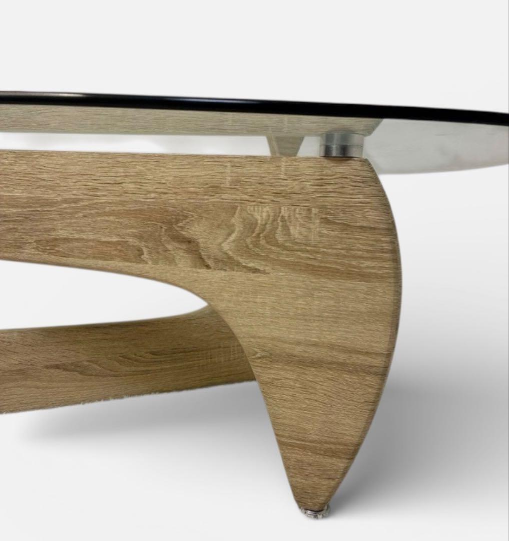 【期間限定値下げ】　イサムノグチ ガラステーブル リプロダクト ナチュラル