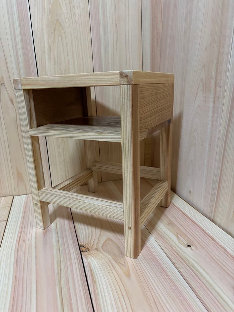 サイドテーブル　ハンドメイド　スツール