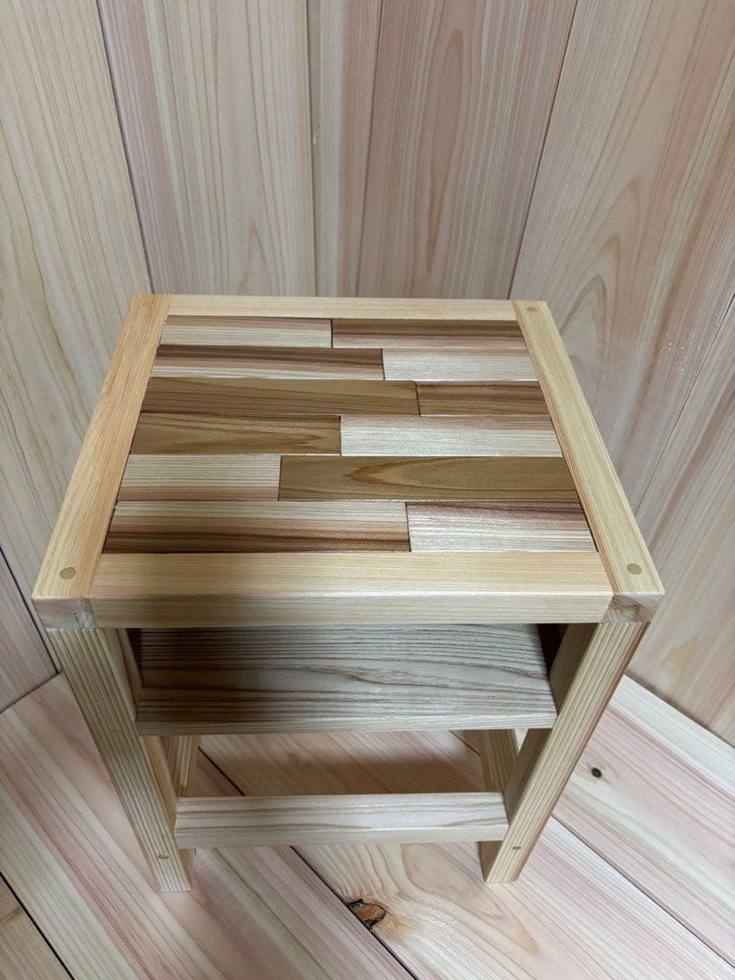 サイドテーブル　ハンドメイド　スツール