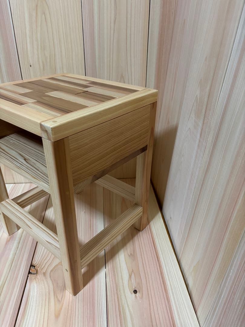 サイドテーブル　ハンドメイド　スツール
