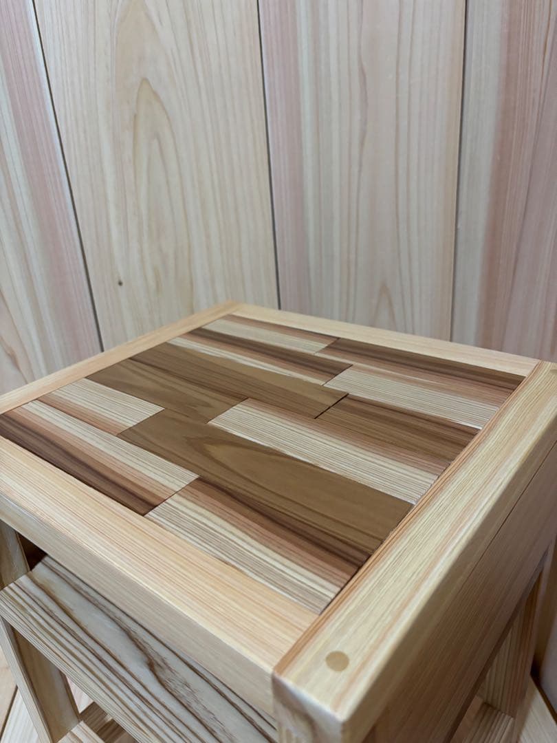 サイドテーブル　ハンドメイド　スツール