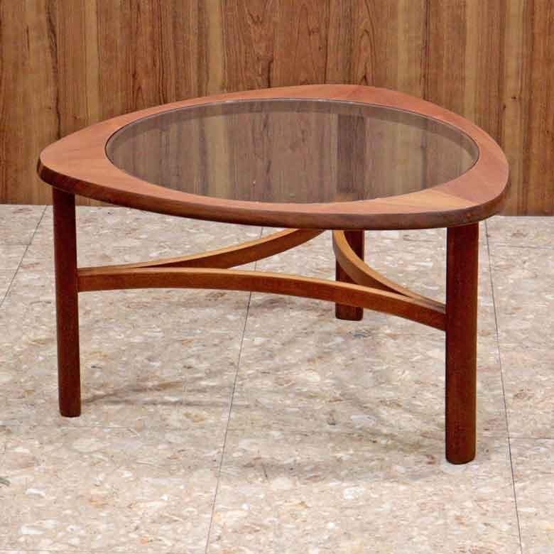 ローテーブル ネイサン ガラステーブル ヴィンテージ ミッドセンチュリー