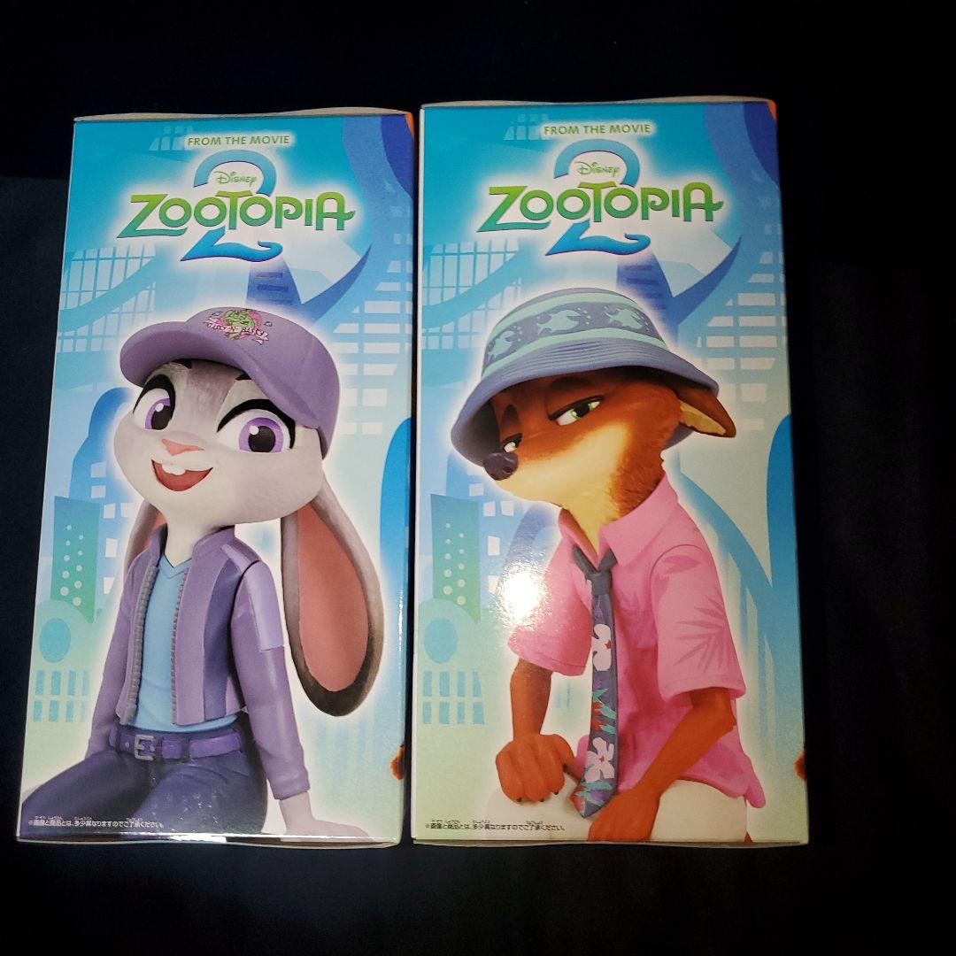 ズートピア2 モニタートップフィギュア ニック・ワイルド & ジュディ