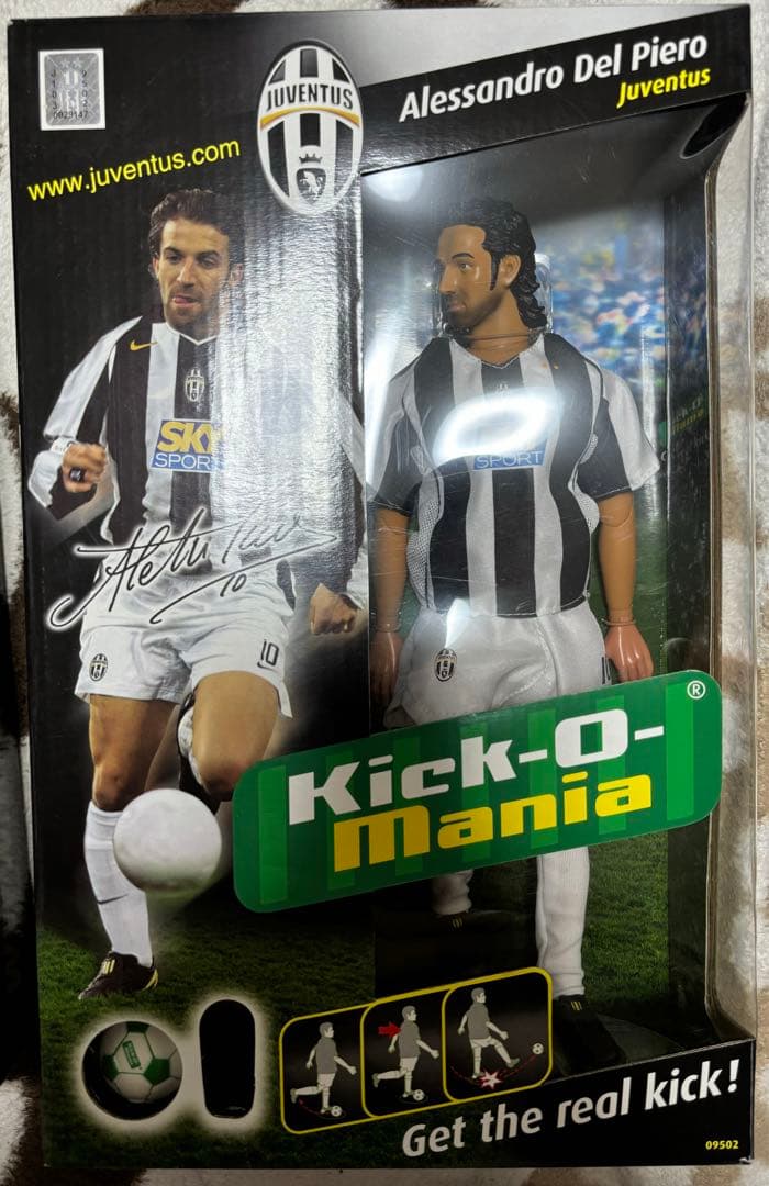 Kick-O-Mania サッカー選手フィギュア３体セット　人気デルピエーロなど