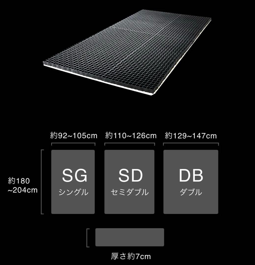 7cm シングル ヒツジのいらないマットレス PREMIUM model - メルカリ