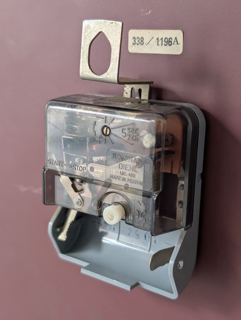 60's-70's ユンハンス スペースエイジ ポストモダン ジャンク 掛け時計