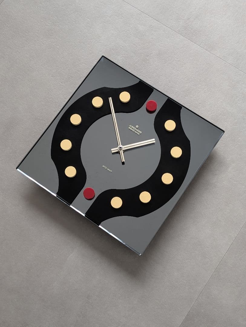 60's-70's ユンハンス スペースエイジ ポストモダン ジャンク 掛け時計