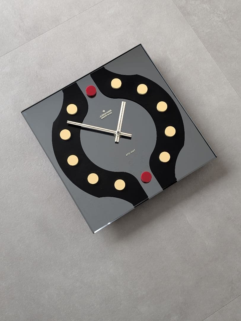 60's-70's ユンハンス スペースエイジ ポストモダン ジャンク 掛け時計