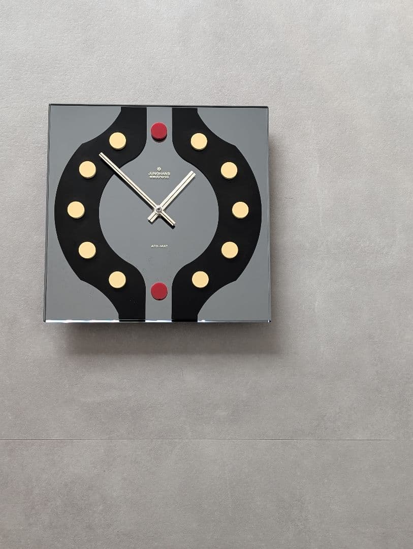 60's-70's ユンハンス スペースエイジ ポストモダン ジャンク 掛け時計