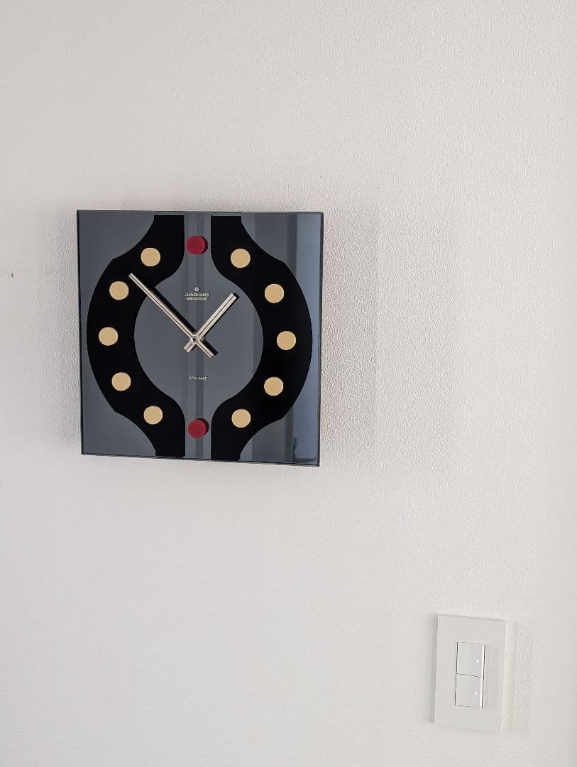 60's-70's ユンハンス スペースエイジ ポストモダン ジャンク 掛け時計