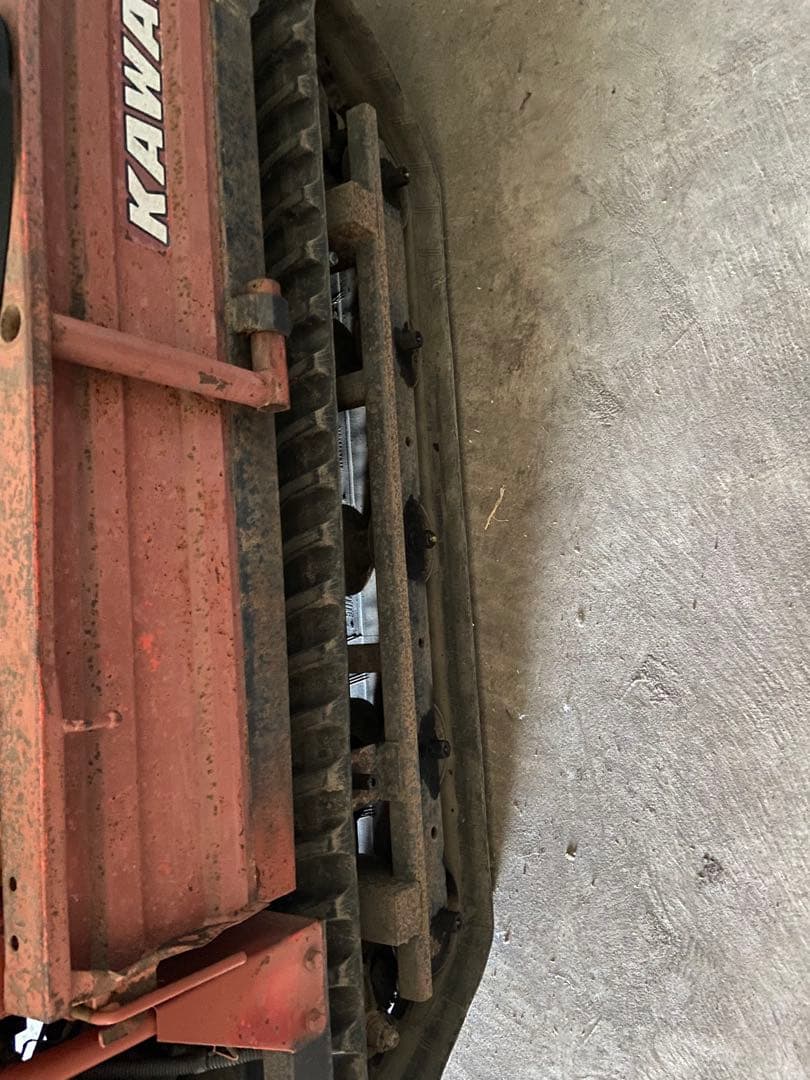 KAWASHIMA クローラー式　ダンプ、リフトアップ付き運搬車。500キロ