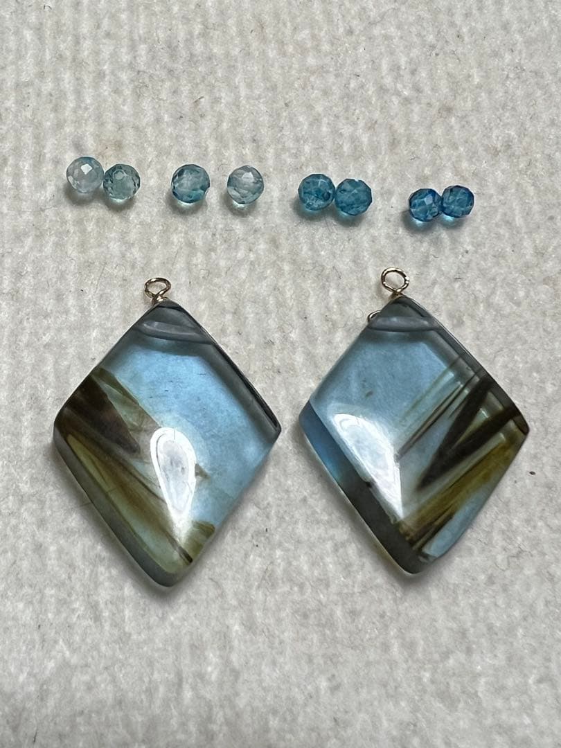 skygray❤️ 14kgfピアス