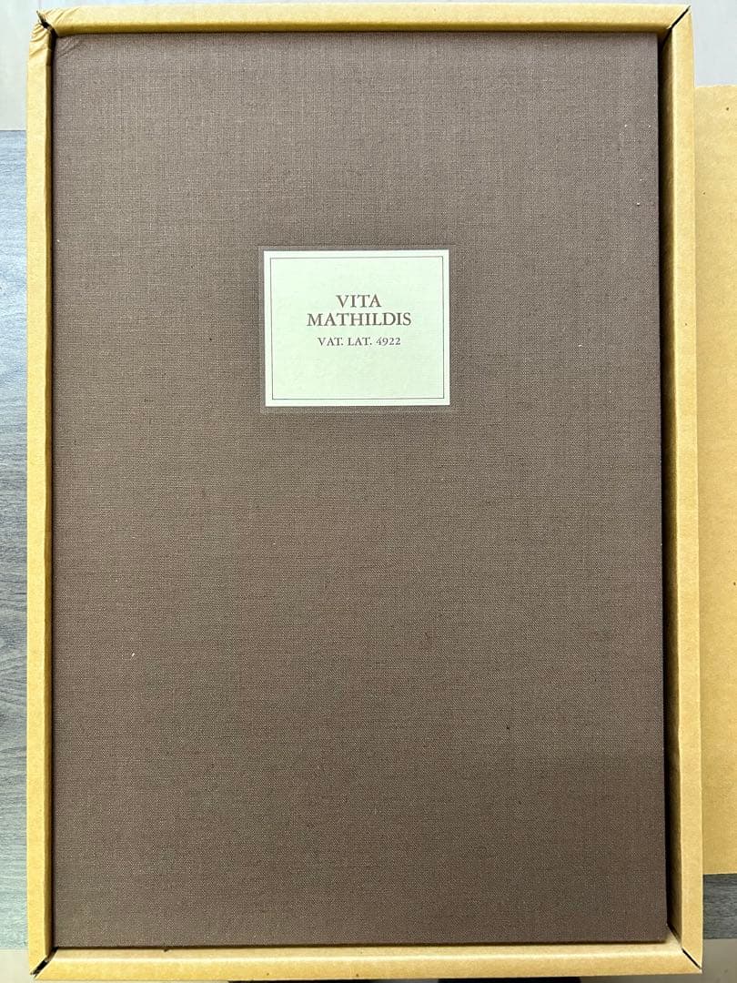 カノッサのマティルダ伝 原本複製 ヴァティカン教皇庁立図書館蔵 大型