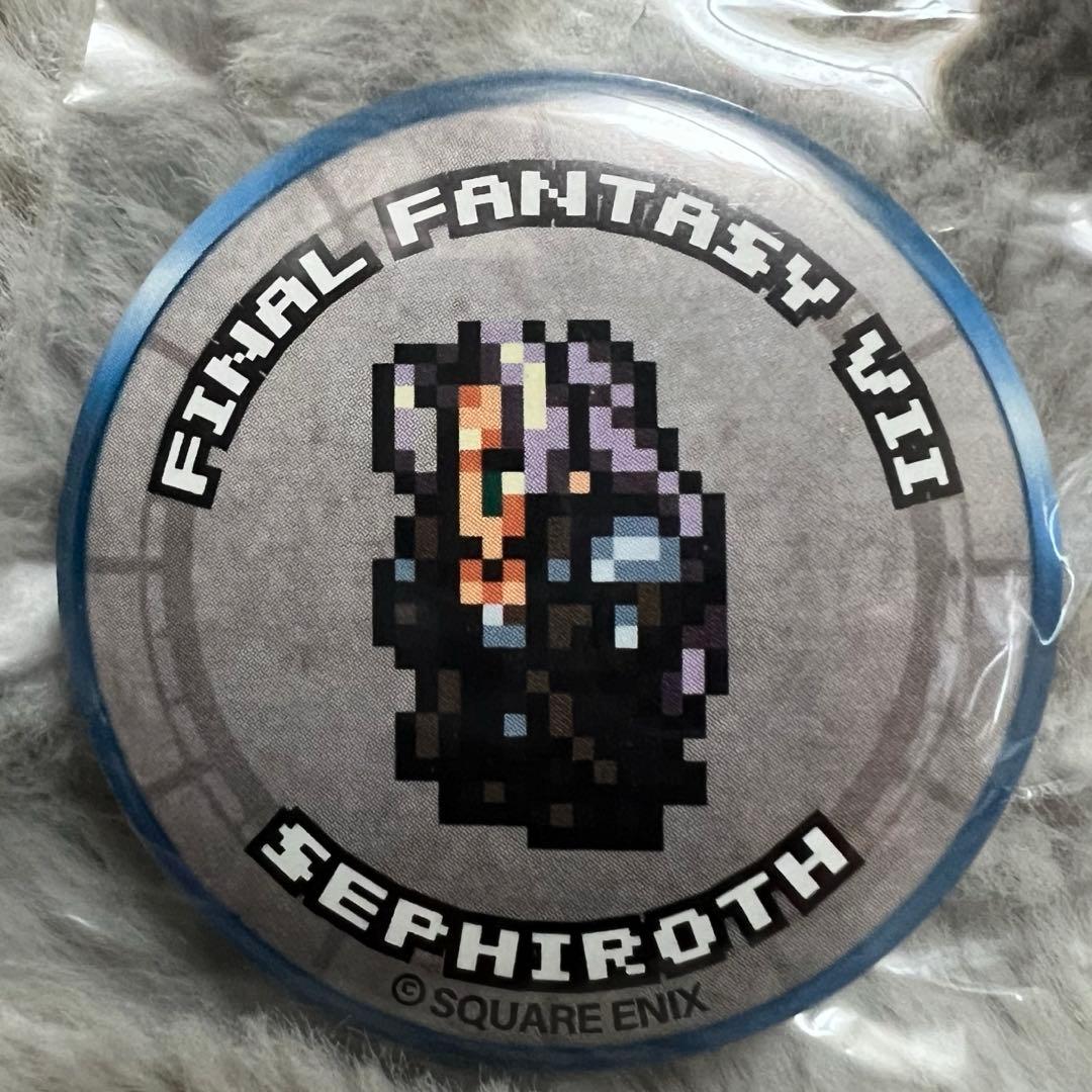FF7 セフィロス 缶バッジ ピンバッジ ffrk ガチャ ドット絵 - メルカリ