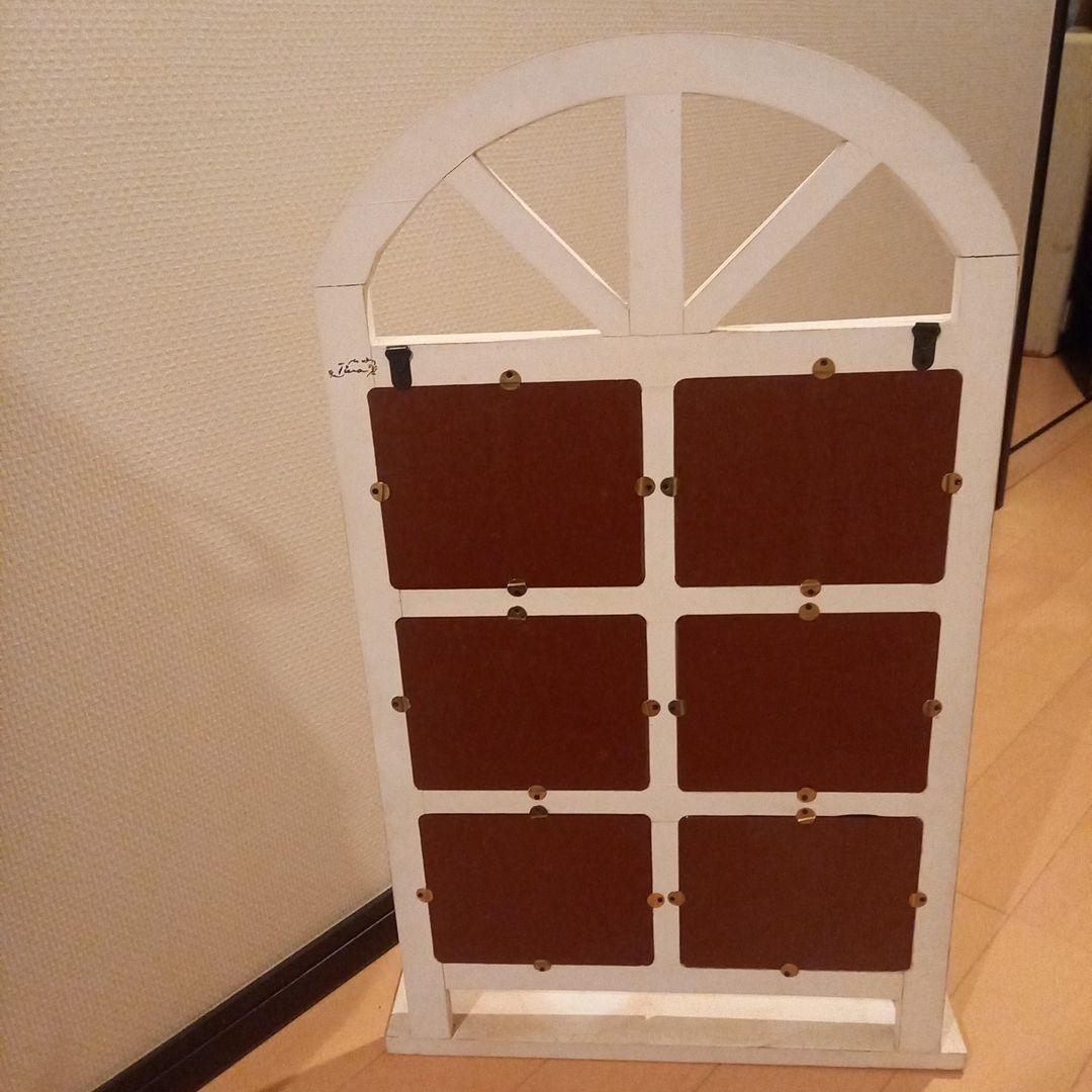 本日のみ、さらに値下げ‼️アンティーク雑貨　ミラー　窓