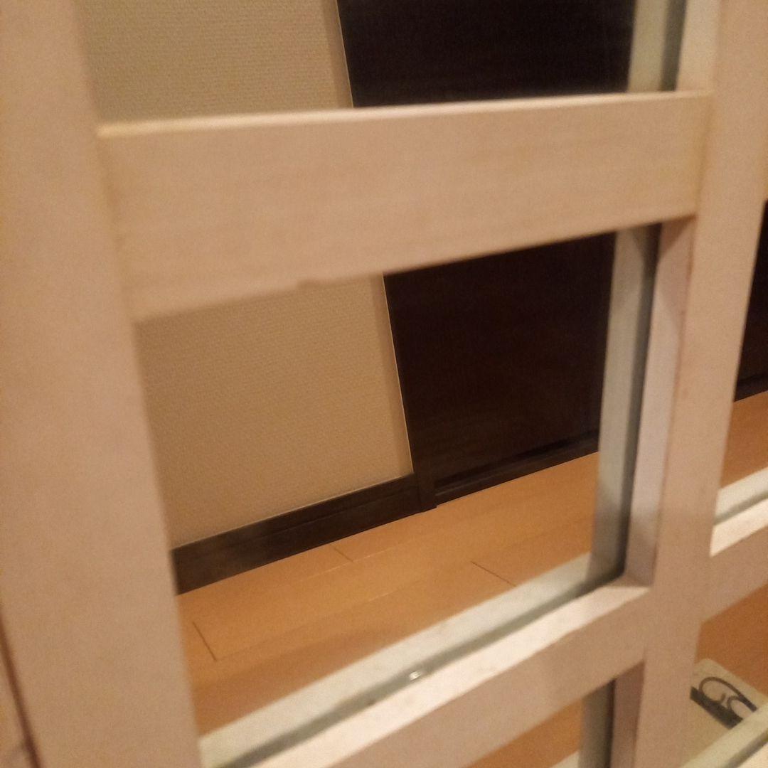 本日のみ、さらに値下げ‼️アンティーク雑貨　ミラー　窓