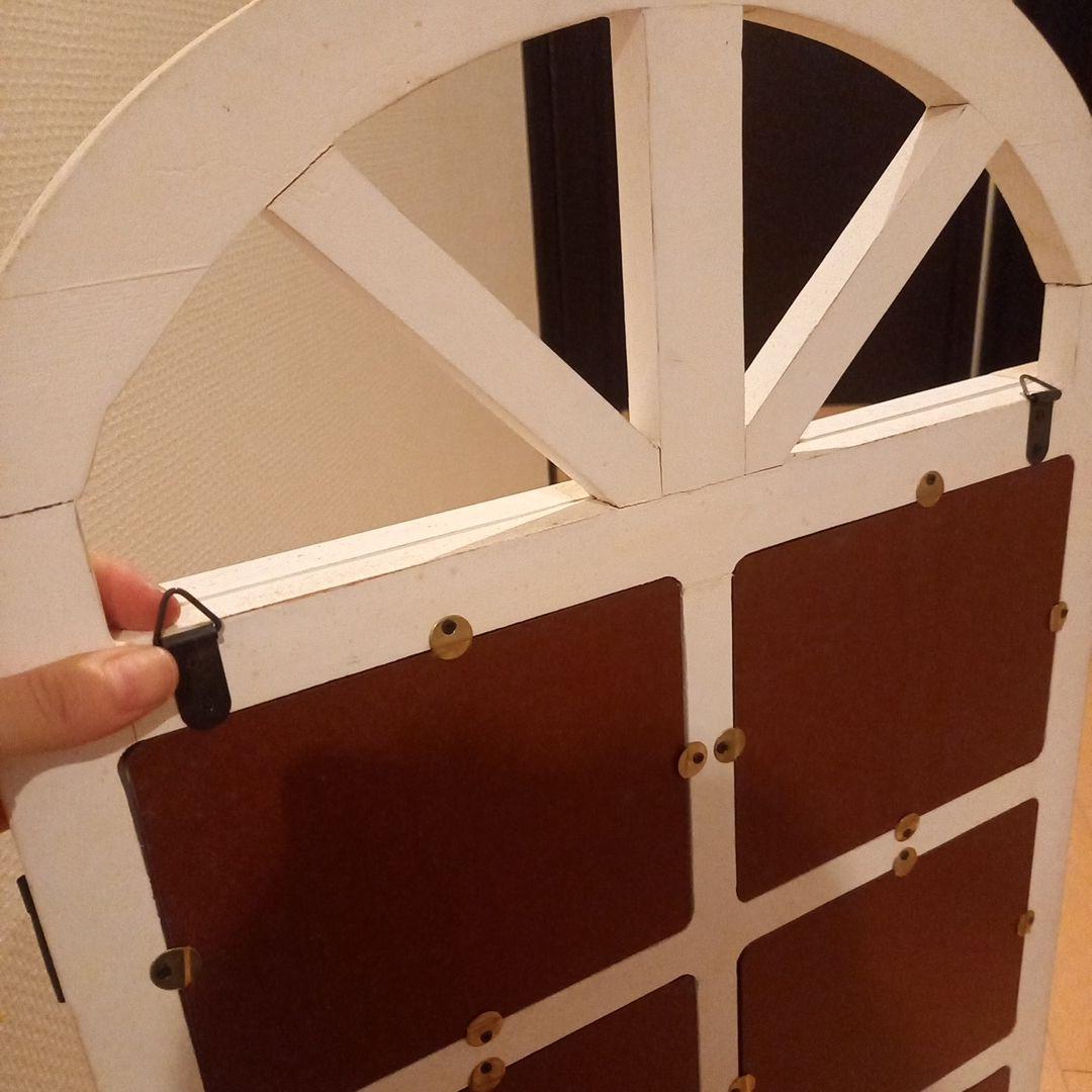 本日のみ、さらに値下げ‼️アンティーク雑貨　ミラー　窓