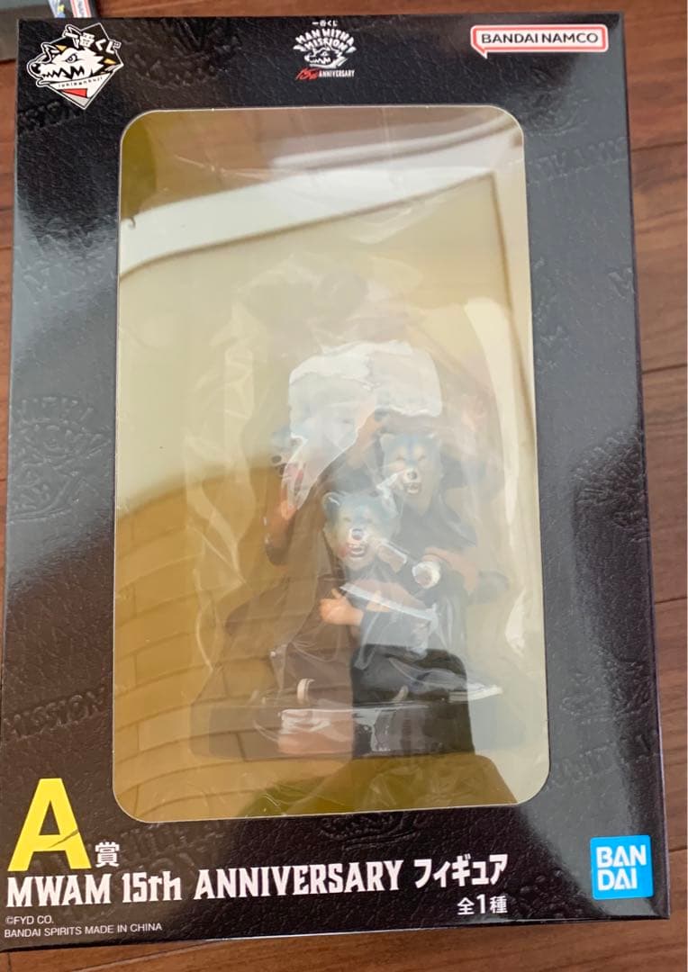 一番くじ MAN WITH A MISSION A賞 MWAM15thフィギュア