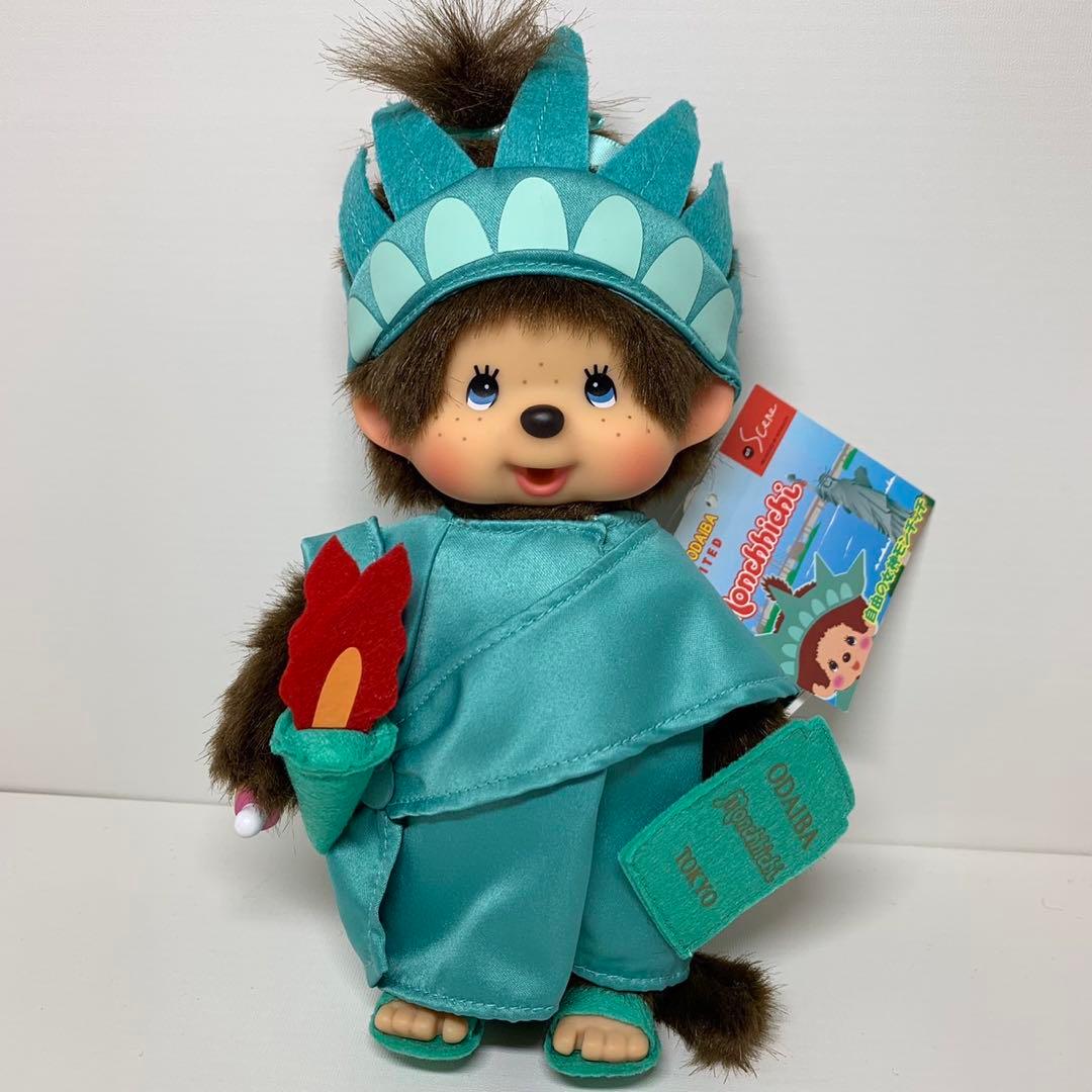 新品 東京限定 お台場 自由の女神 モンチッチ monchhichi 868
