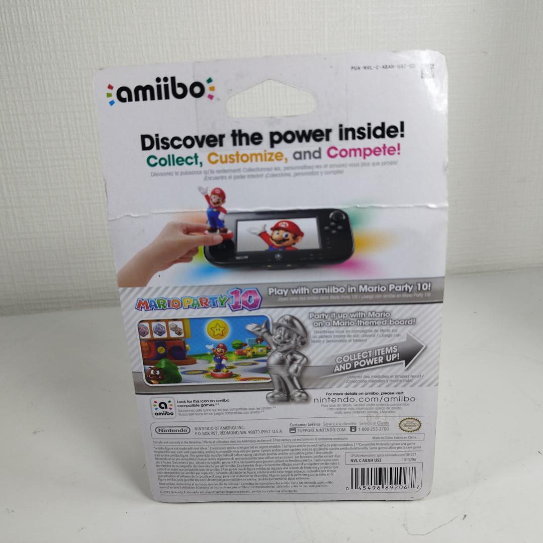 アミーボ シルバー マリオ スマブラ Nintendo Super M IA49