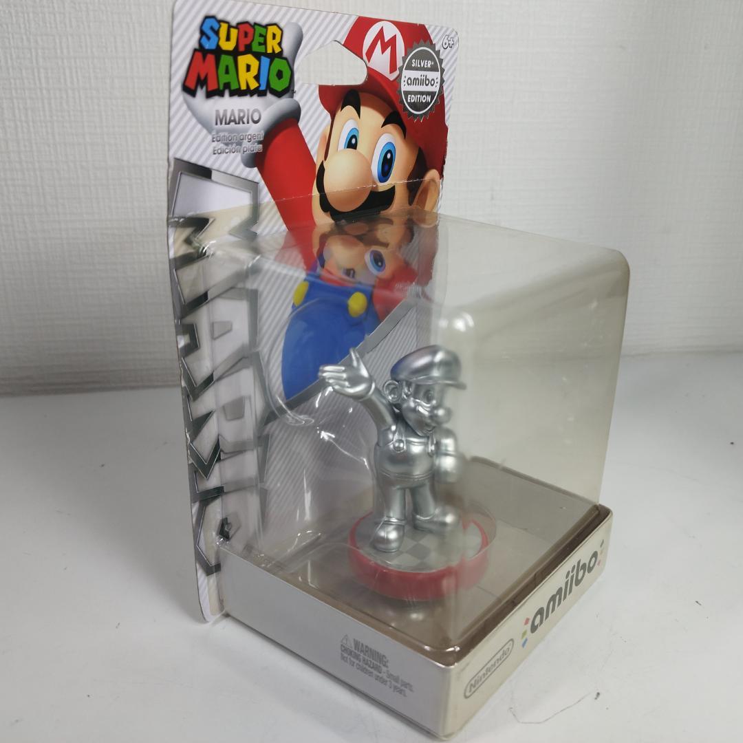 アミーボ シルバー マリオ スマブラ Nintendo Super M IA49