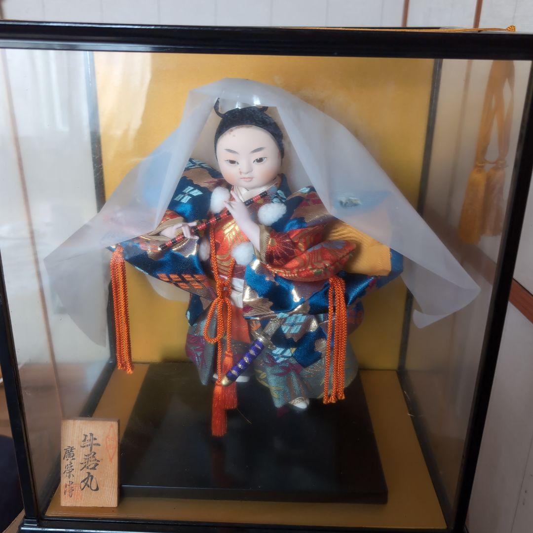 五月人形 ガラスケース付き