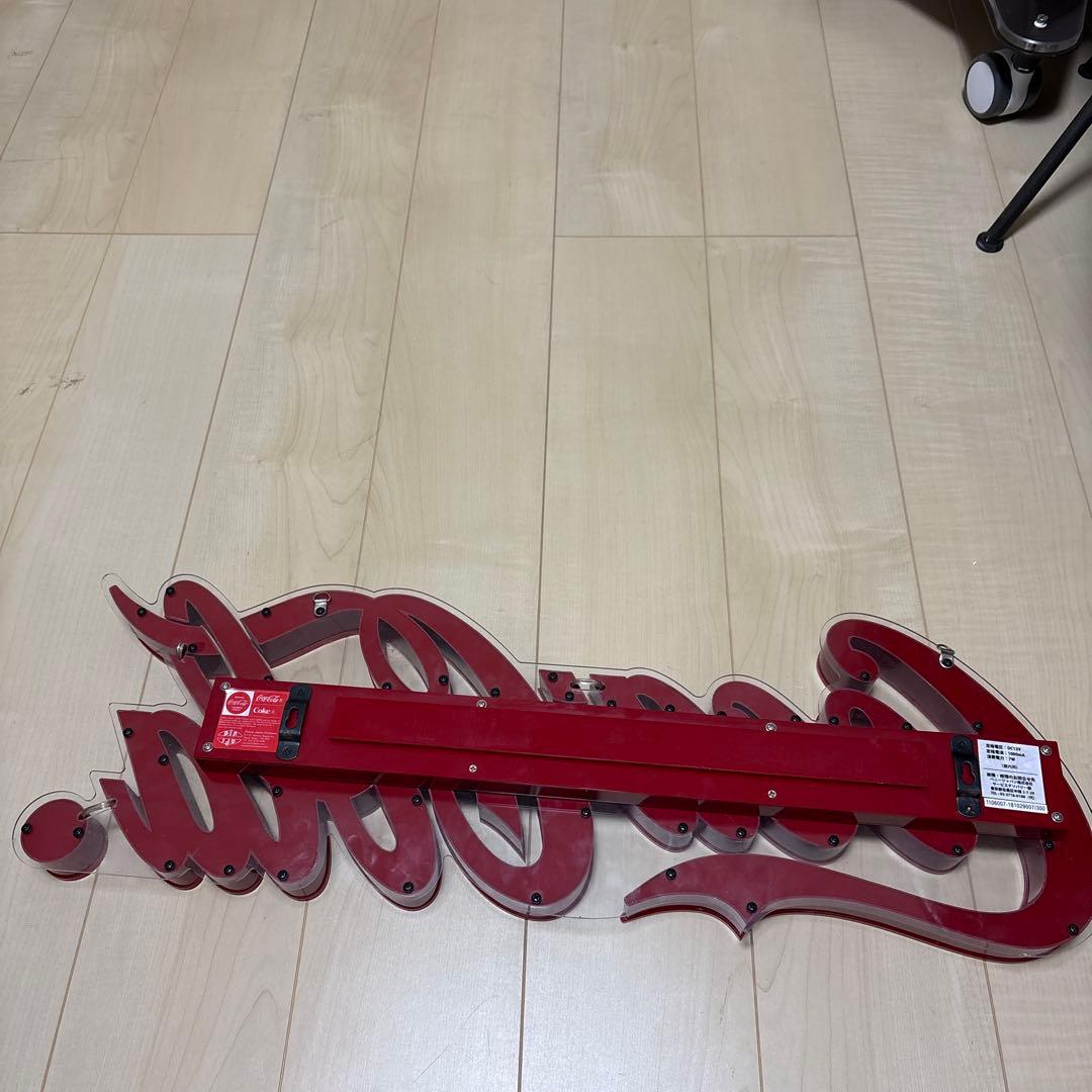 Coca-Cola アクリルロゴサイン 約60cm
