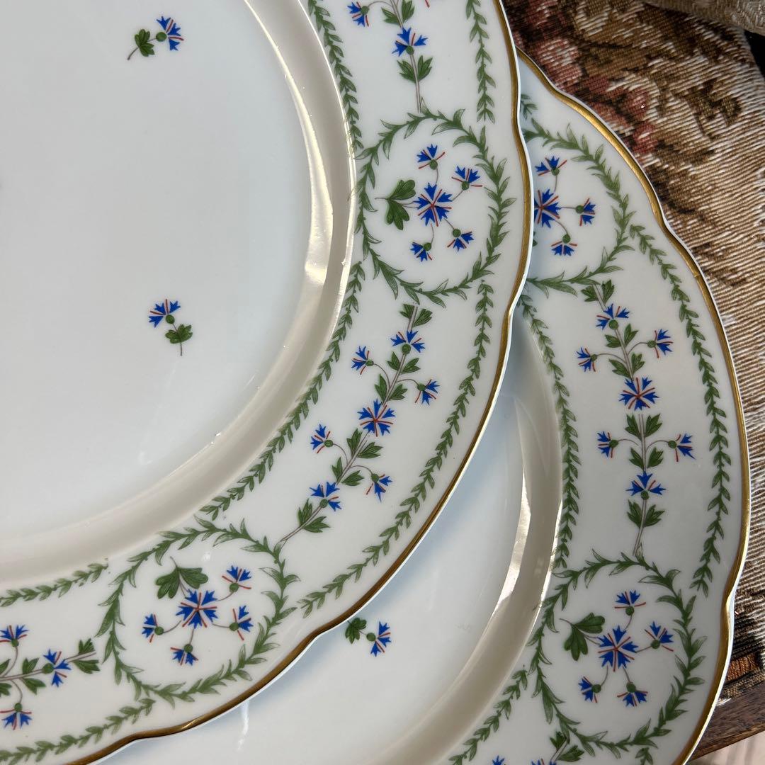 新品フランス製 Bernardaud マリーアントワネットが愛した花 ディナー