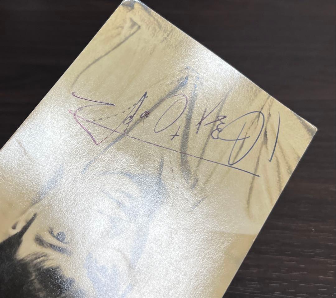 石原裕次郎 直筆 サイン入り プロマイド 希少 ① - メルカリ