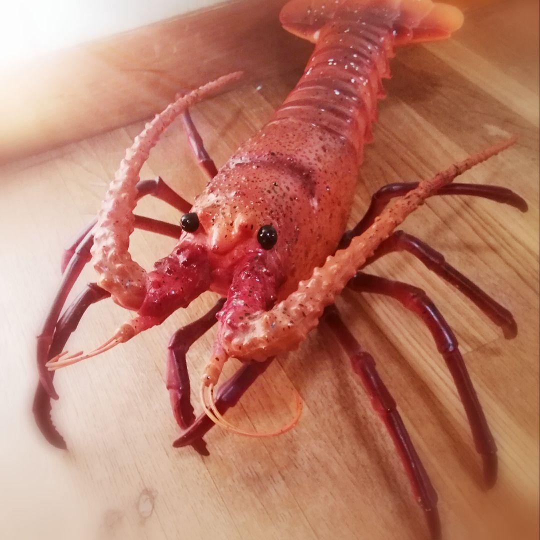 ☆実物大☆伊勢海老の置物 店舗用やインテリア、コスプレアイテムに♪