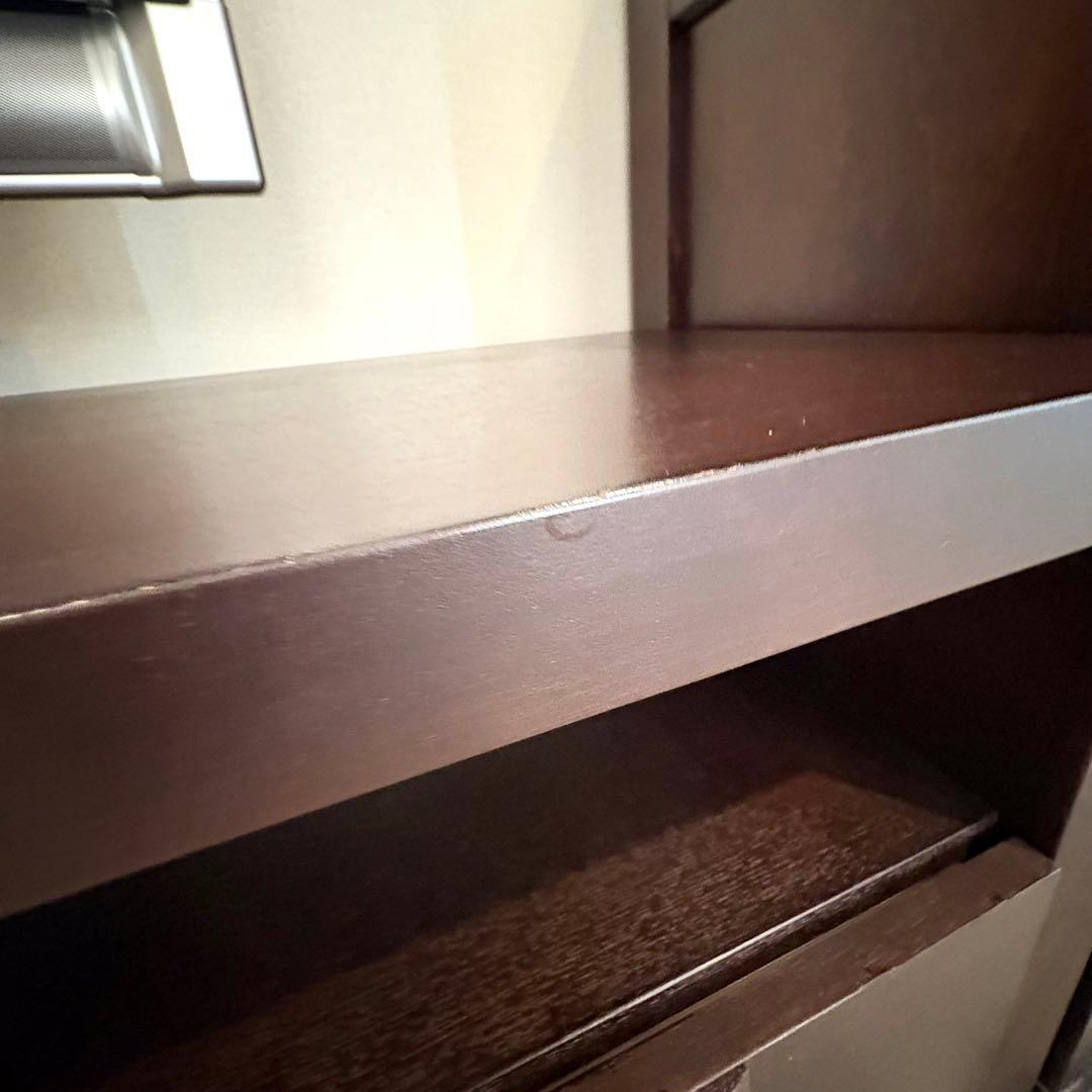 テレビ台 テレビボード ローボード 木製 木 シンプル ダークブラウン シンプル